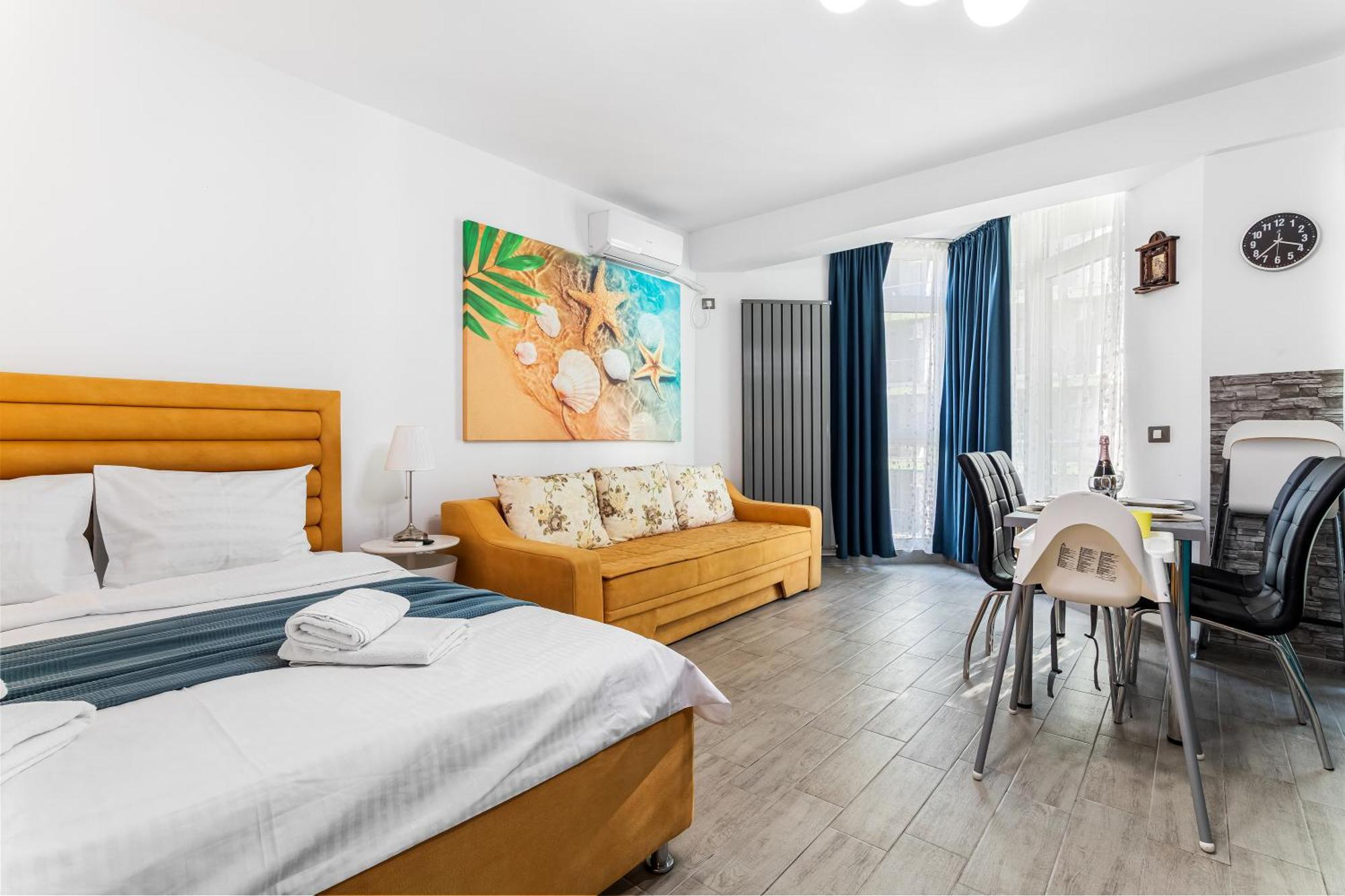 Eka Studio - Pool & Spa Beach Resort Năvodari Kültér fotó