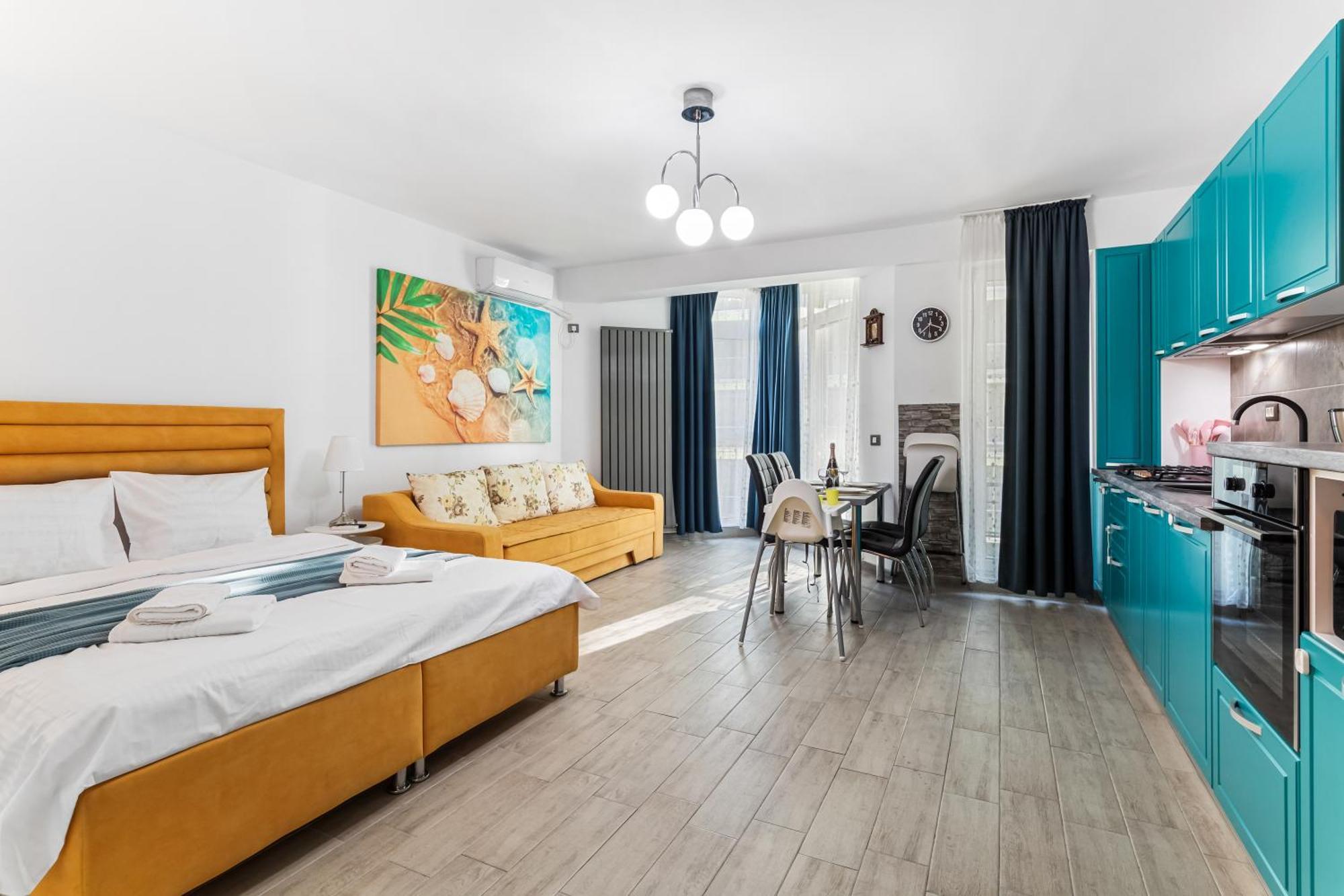 Eka Studio - Pool & Spa Beach Resort Năvodari Kültér fotó